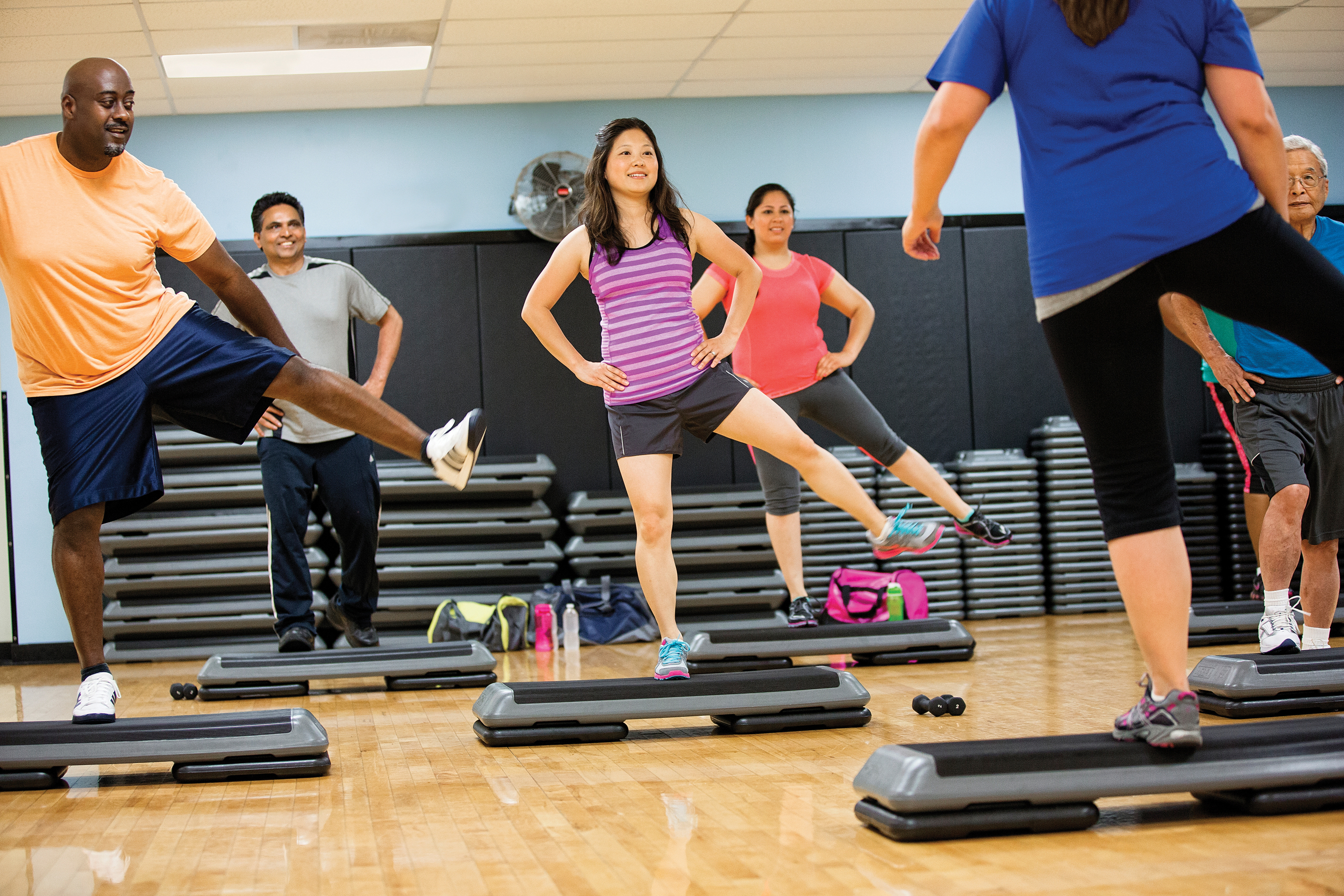 Smart Start fitness program attendees at YMCA Louisville Smart Start fitness program attendees at YMCA Louisville