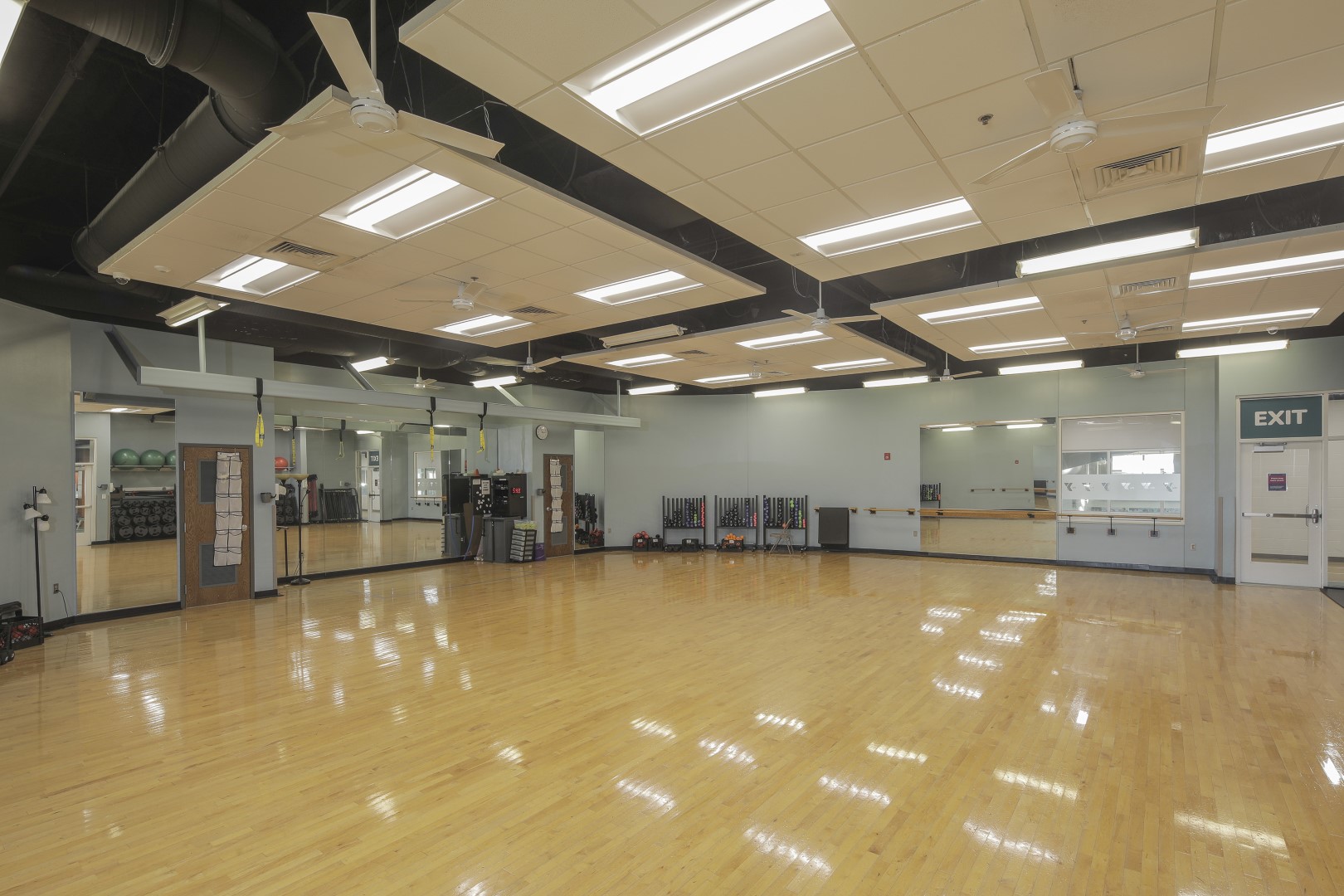 YMCA Louisville Norton Commons branch group fitness studio