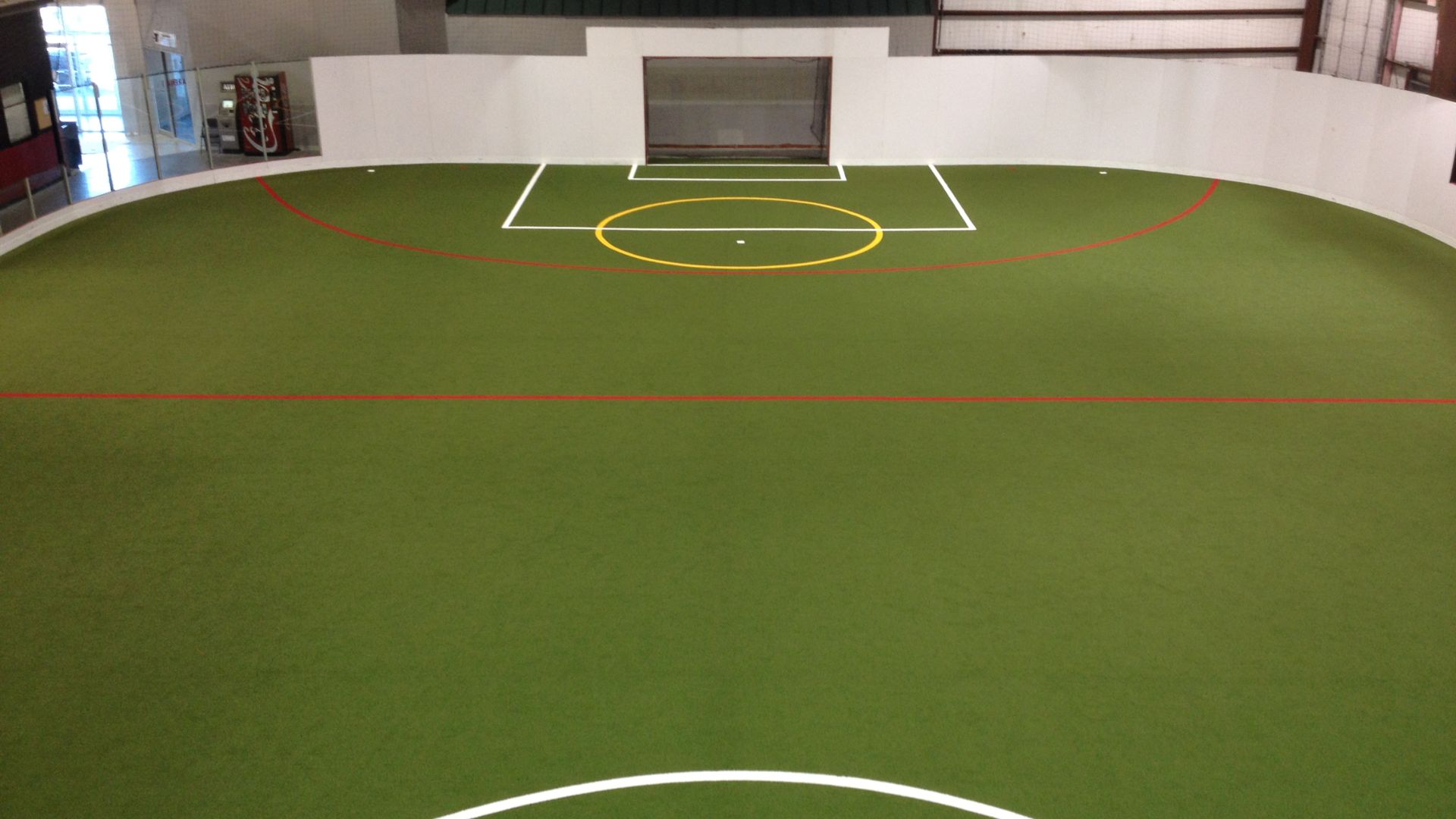 Indoor arena field Indoor arena field
