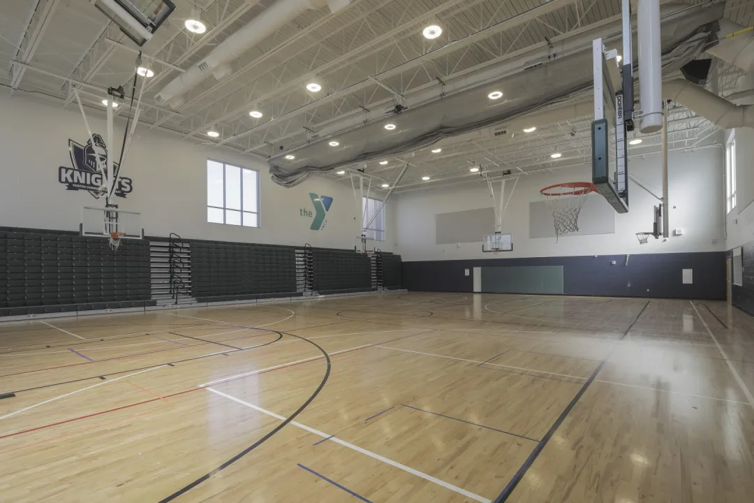 YMCA Louisville Norton Commons branch basketball court