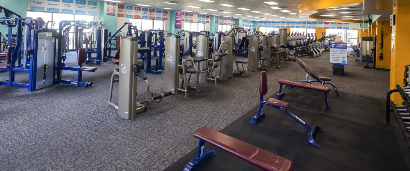 YMCA Louisville Downtown branch workout center