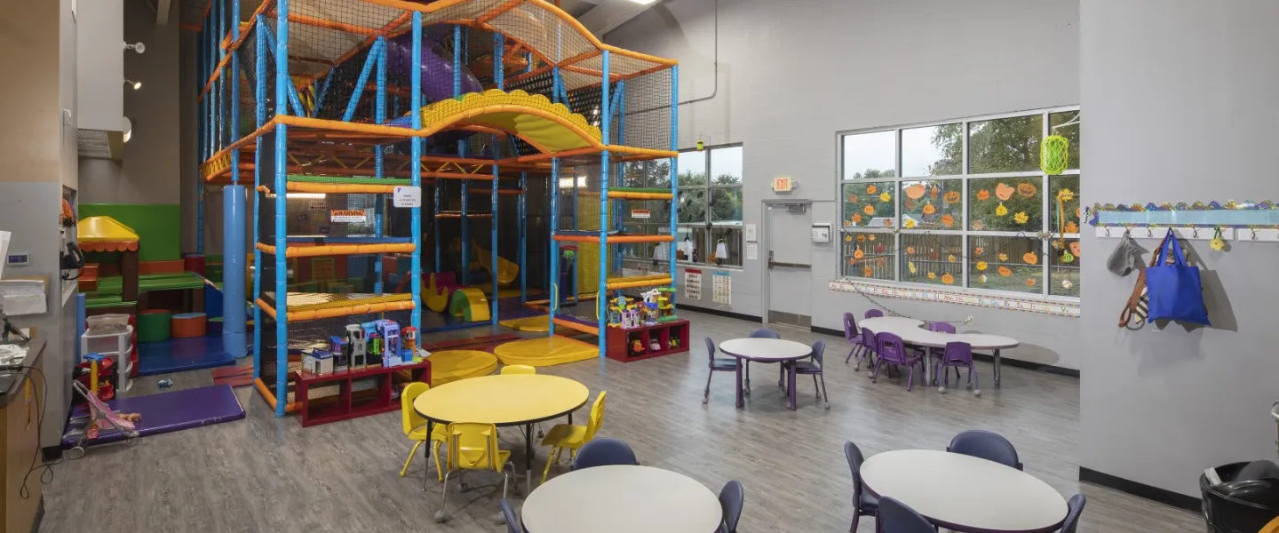 YMCA Louisville Southwest branch kids play area