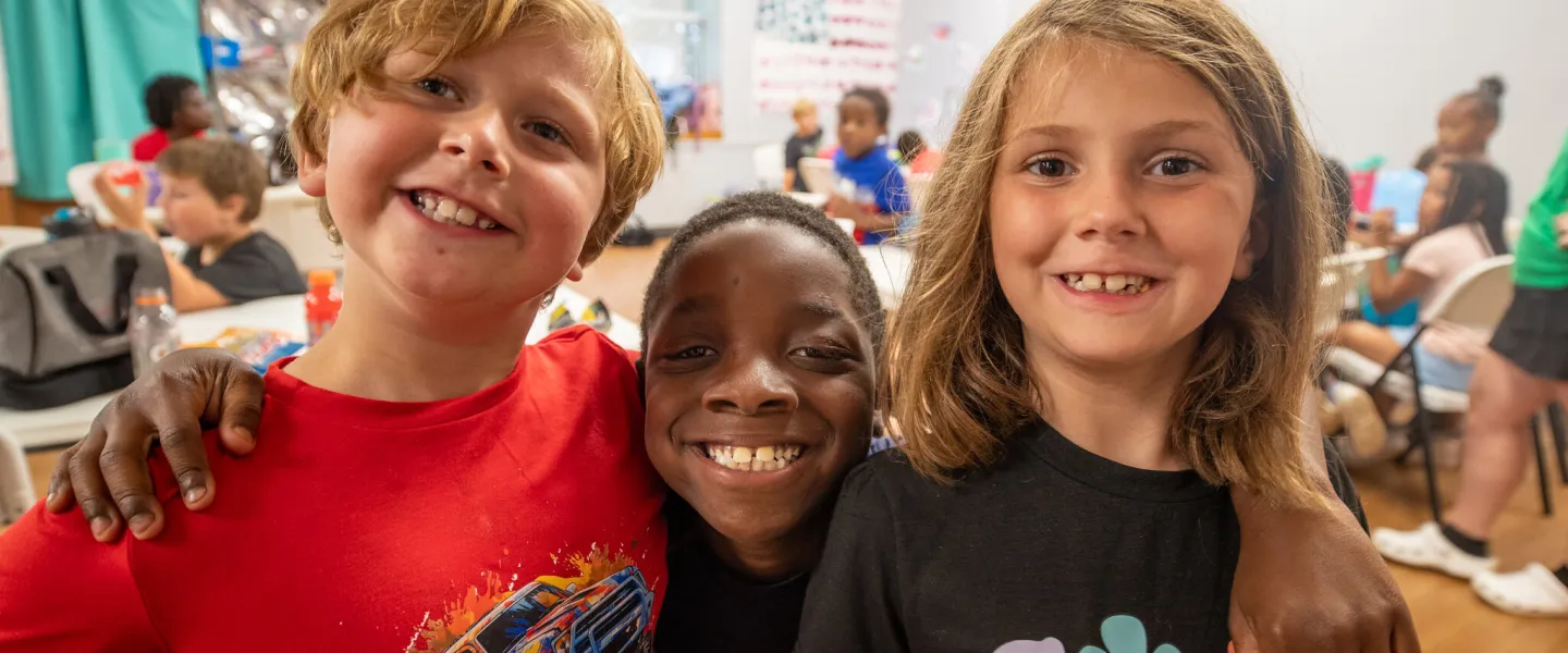 Smiling Youth in Childcare Program