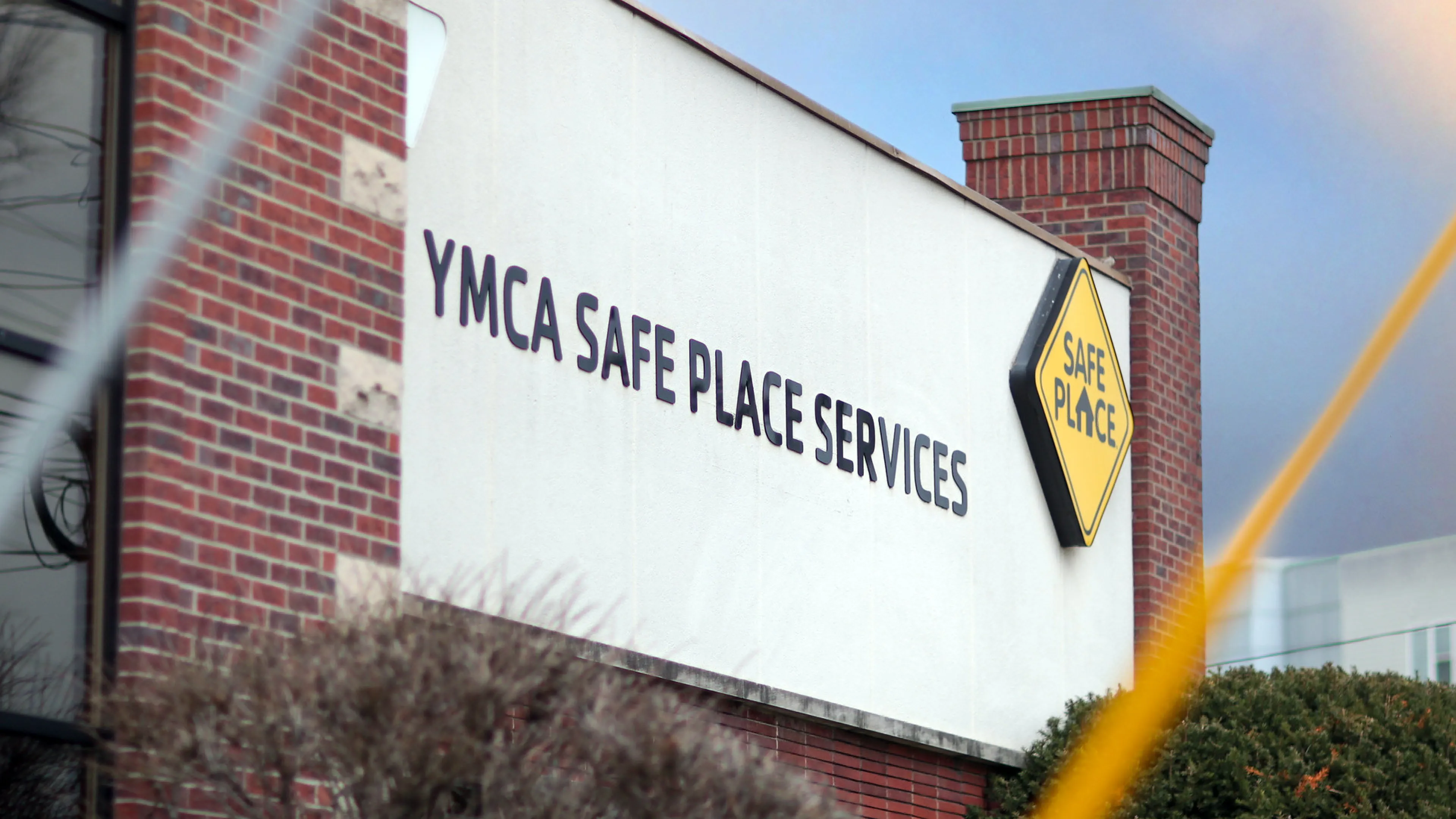 Entrance of YMCA Safe Place Services building