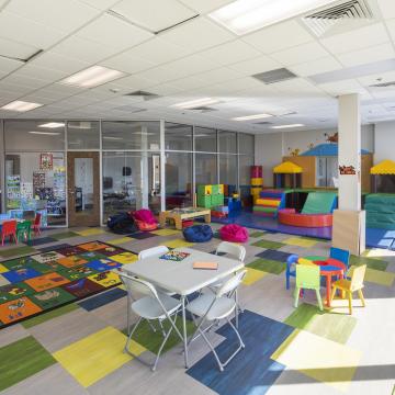 YMCA Louisville Republic Bank branch kids play area YMCA Louisville Republic Bank branch kids play area