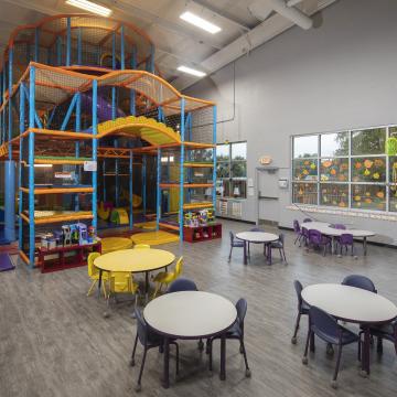 YMCA Louisville Southwest branch kids play area YMCA Louisville Southwest branch kids play area